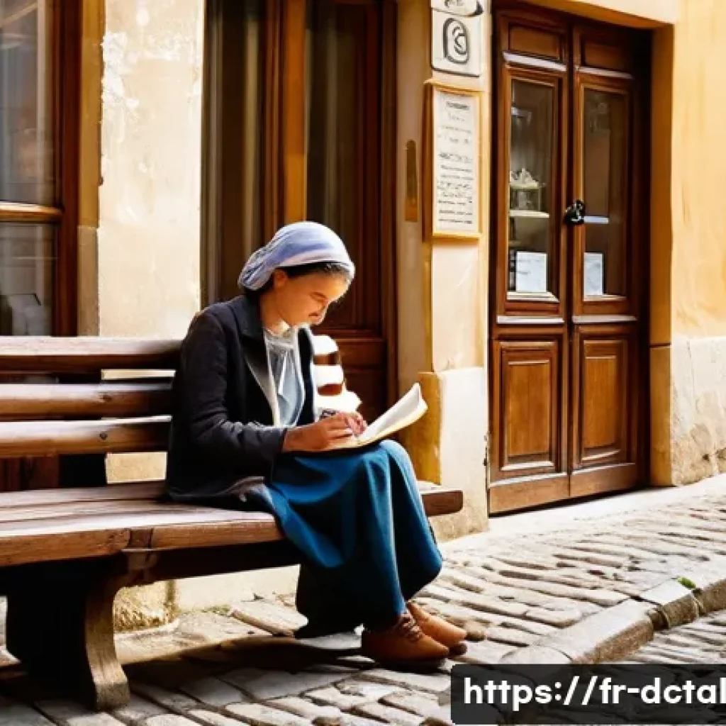 포스트 디지털 라이프스타일을 위한 여행 전략 - **Prompt 1: Embracing the Unplanned Discovery**
"A young adult, wearing comfortable, modest trav...